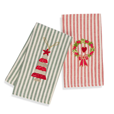 CHRISTMAS HAND TOWELS